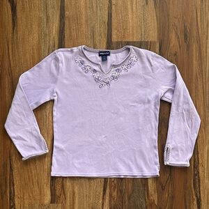 Vintage Y2K Limited Too Girls Long Sleeve Top Size XL